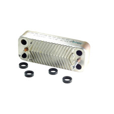 IDEAL ISAR HE 24 30 ISAR M30100 BOILER DHW PLATE HEAT EXCHANGER (16 PL) 170995