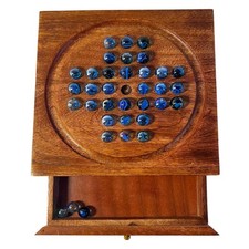 Wooden Solitaire with