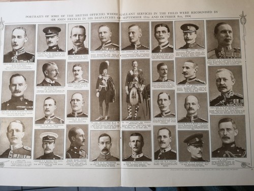 Portraits british officers - of,