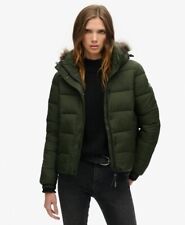 Superdry Womens Hooded Mid Layer Short Jacket