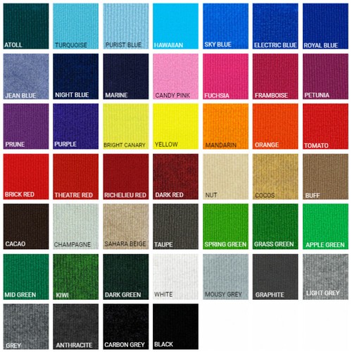 Cord ribbed budget carpet - budget,