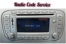 FORD RADIO CODE SERVICE TRAVEL PILOT FX LSRNS SMAX MONDEO FOCUS TRANSIT STEREO 