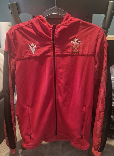 Macron wru wales rugby hooded - wales,