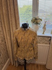 PAISLEY LADIES SHIRRED BLOUSE
