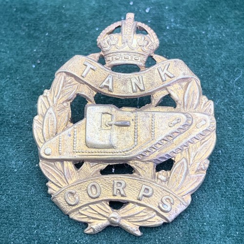 Ww1 tank corps cap - badge, good