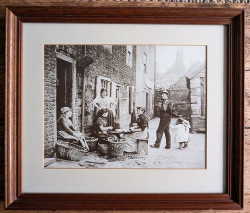 Framed photographic print - framed, by