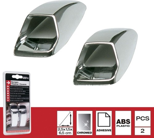 Universal chrome windscreen - chrome,