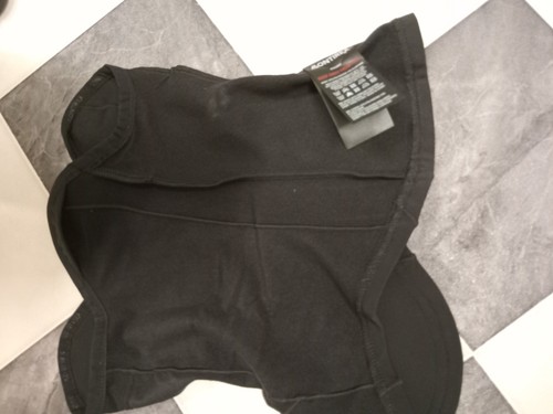 Black monitrex snood neck - black,