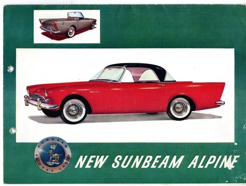 Sunbeam alpine series - sunbeam,