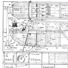 Junior 60 mk2 1955 for r/c version plan