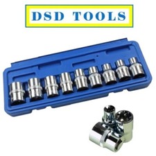 US PRO Tools 9pc 1/2" Drive