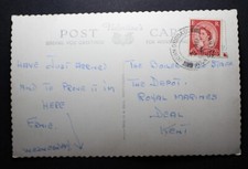 John O'Groats, Wick, Scotland 1960 postmark on a J.O'G. postcard