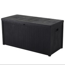 Outdoor Garden, Coal Bunker, Parcel, Storage Box - Black, Large 270L