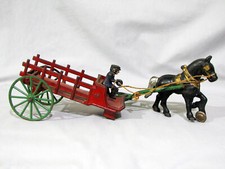 Antique KENTON CAST IRON WAGON