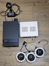 Samsung CCTV System: DVR, PSU & 3 Cameras