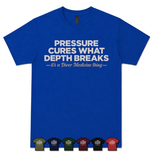Pressure cures what - what, depth