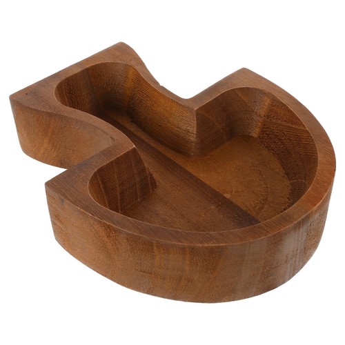 Wooden mushroom shape serving - wooden,