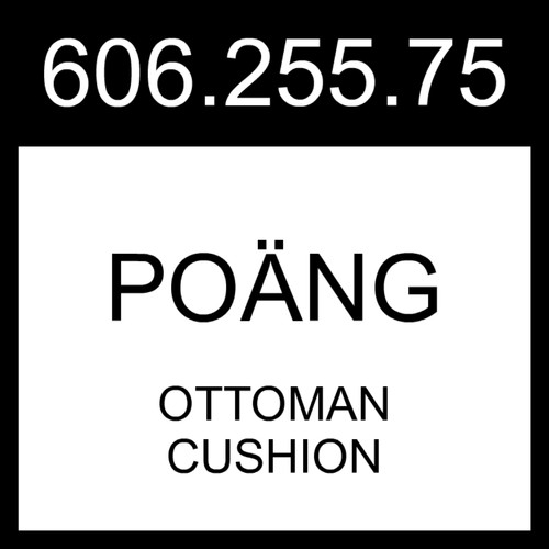 Ikea poang poäng ottoman - ikea,