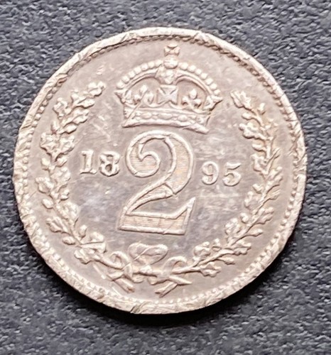 Victoria 1895 maundy - 1895, twopence