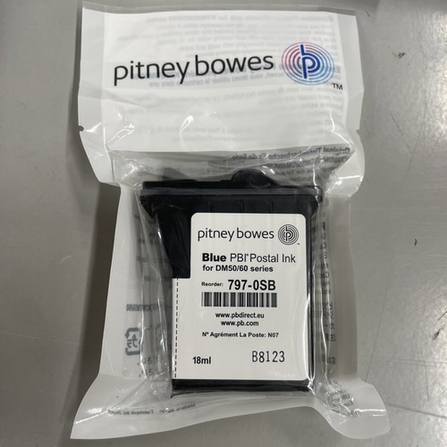 Pitney bowes blue franking - bowes,