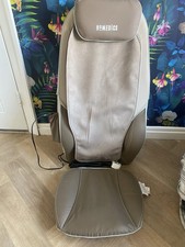 HoMedics Shiatsu Max Back Massager with Heat Deep Kneading Chair Cushion Pad