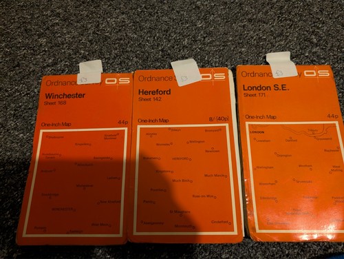 Ordnance survey maps - ordnance,