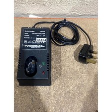 Powerbase 650250 Battery Charger Only Black 18V 2 Amp for Cordless Hammer Drill