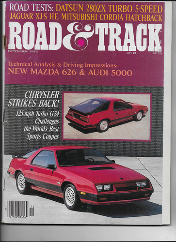 Road track magazine - track,