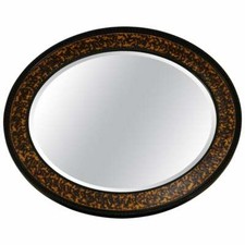 VINTAGE OVAL WALL MIRROR IN