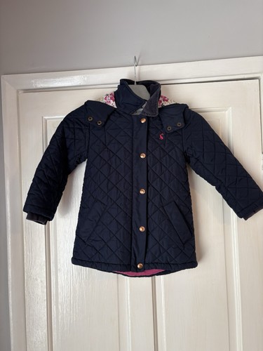 Girls joules navy coat - girls, 5