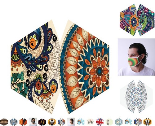 Reusable fashion face mask - reusable,