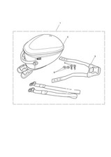 GENUINE TRIUMPH BONNEVILLE T120 UP TO VIN AC6129 NYLON TANK BAG A9510201