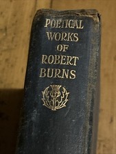 Poetical Works of Robert Burns, Collins vintage hardcover