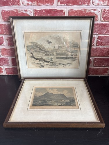 Antique framed glazed hand - antique,