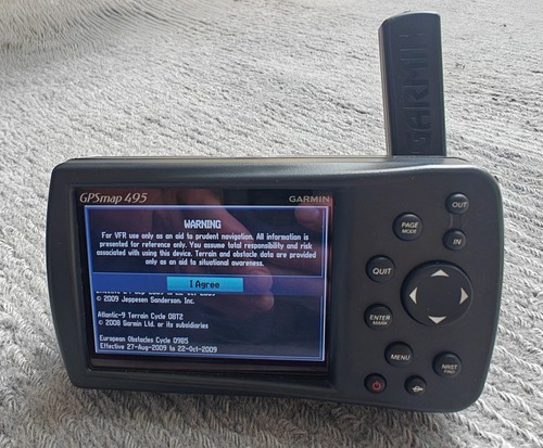 Garmin gps map 495 - , aviation