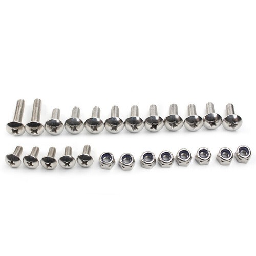 25pcs fender bolt screw nut - 25pcs,
