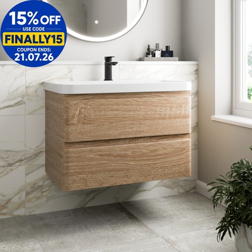 Wall mounted bathroom vanity - wall,