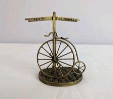 Vintage Brass Penny Farthing