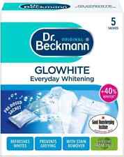 Dr. Beckmann Glow White Everyday Whitening Stain Remover Sachets 5 x 40g uk fast