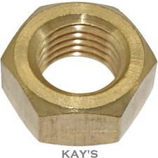 SOLID BRASS NUTS FULL HEXAGON