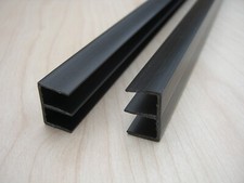 Aquarium vivarium glass track