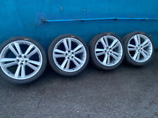 JAGUAR XK XKR 20" KALIMNOS STAGGERED ALLOY WHEELS SET OF 4 SILVER 9.5J 8.5J