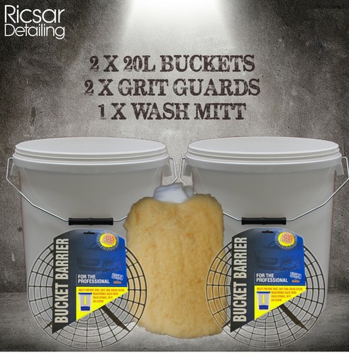 20l litre buckets and - litre, lids