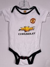 Manchester United FC Soccer Baby Comfort White Bodysuit Kids 9-12M