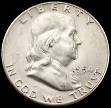 United States Franklin 1/2 Dollar 1948 to 1963 aUNC - Choose Year (GLIC-004D)