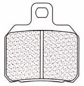 Brake pad pads - pad, carbon