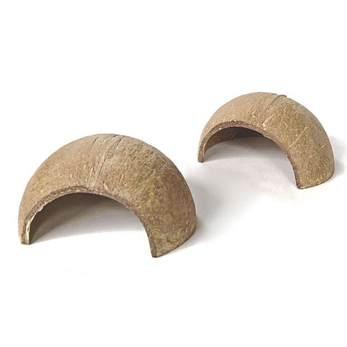 Natural coconut shell hamster - natural,
