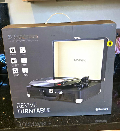 Goodmans revive turntable - goodmans,