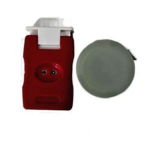 Red digital stitch - red, counter