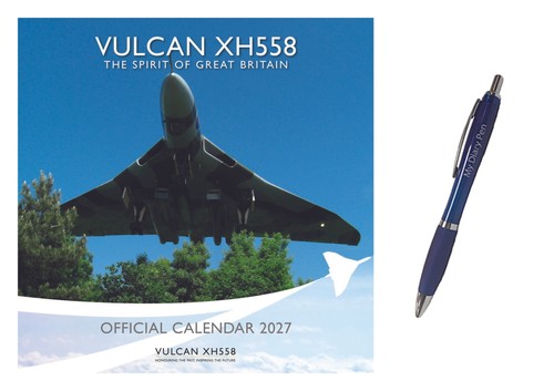 Vulcan xh558 wall calendar - wall,